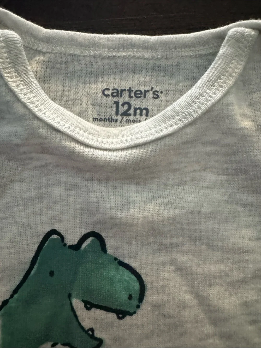 Green Dino Jogger Set with Dino onsie